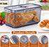 Counter ANYPROLUS Bread Box for Homemade Bread Boxes for Kitchen Airtight, Time Recording Bread Storage Container