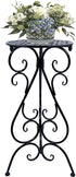 NAKUPE Metal Plant Stand Indoor Outdoor, Single Flower Pot Stands 22.5 Inch