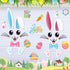 Hoteam 30 Pcs Happy Easter Garage Door Magnets, Easter Bunny Refrigerator Magnet Decoration for Kitchen Fridge