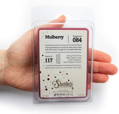Shortie's Candle Company Mulberry Wax Melts Multi Pack, Formula 117-2, 3 Oz. Bars (6 Oz. Total), Christmas Air Freshener