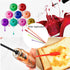 Beauty Spatula 4 PCS Mini Silicone Makeup Spatula for Cosmetics & Kitchen, 3 Sizes