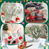 16 Pcs Christmas Tree Branches Filler Artificial Pine Branches with Berry Stems Christmas Tree Picks Greenery Sprays