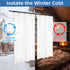 50 Inches 58 Inches DriftAway Soundproof Thermal Insulated Quilted Curtain Liners for Bedroom Sound Barrier Blackout