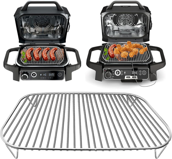 Woodfire Grill Accessories - Stainless Steel Stand for Ninja OG701 OG751 Woodfire Grill & Smoker