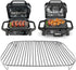 Woodfire Grill Accessories - Stainless Steel Stand for Ninja OG701 OG751 Woodfire Grill & Smoker