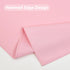 24x24 inch, NEWISHER Pink Square Tablecloth Heavy Duty Polyester Fabric Table Cloth, Washable Solid Reusable Table