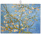 UIUPRO Almond Blossom Tree Dish Drying Mat for Kitchen Counter Decor,Flower Dish Drying