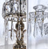 15pcs 60mm H&D Large Clear Crystal Chandelier Icicle U-Drop Prisms Lamp Parts Brass Connectors