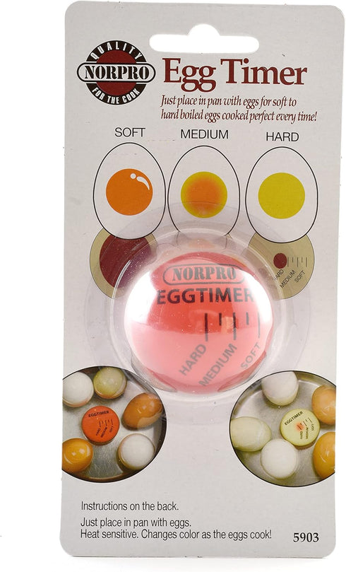 Norpro Color-Changing Egg Timer for Perfect Boiled Eggs