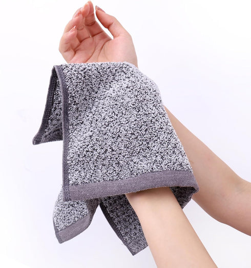 6-Pack Set 13" 13") Everplush Premium Washcloths Ultra Absorbent, Super Soft Essential Washcloths for Bathroom, Spa
