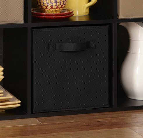 ClosetMaid 3784 Cubeicals Fabric Drawer - Black, 2-Pack