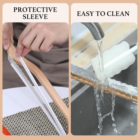 Bread,15.6" Bread Slicer,Bow-shaped Bread Knife For Sourdough Bread, Bread Saw For Homemade Sourdough With Protective