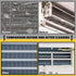 Air Conditioner Condenser Fin Cleaning Brush, Fin Straightener Comb and Refrigerator Coil Cleaning Whisk Brush Set, 7