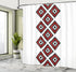 Ambesonne Tribal Shower Curtain, 69" W x 70" L, Native Design American Style Bathroom Decor Set