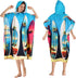 Tirrinia Surf Poncho Changing Robe, Hooded Beach Towel for Adults, Quick Dry