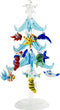 LS Arts XM-576 Blue Sea Life Christmas Glass Tree - 7.75" - Gift Box