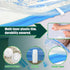 HIBAG Vacuum Storage Bags with Electric Pump, Jumbo 10 Pack Space Saver Bags for Clothes, Pillows, Blankets, Comforters