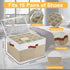 Closet,Stackable Shoe Storage Organizer for Shoe Storage Box for Entryway,Cube Storage Cabinet,Organizador De