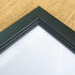7x7 Black Contemporary Wood Picture Frame - Includes UV Resistant Acrylic & Hanging Hardware