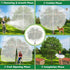 4 5 (2 Evoio Bird Netting for Garden Plant Fruit Tree Protection Large Blueberry Bushes Netting Covers Bags