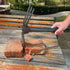 ZOG Garden Big Hand Digger and Hoe Combo - Heavy Duty Hand Tiller, Garden Hoe, Cultivator with Non-Slip Handle