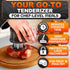 Meat Tenderizer Tool with 56 Sharp Stainless Steel Needle Blades, Safety Lock & Cleaning Brush, Dishwasher Safe