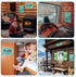 Moxweyeni 2 Pcs Camping Decor for Camper, Rustic Funny Camping Rules Metal Tin Sign for Inside Outside Wall Art