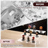 1 Set 3 12" 5 mm Large Acrylic Clear Display Risers, Sizes Rectangular Showcase Collectibles Display Shelf, Thick
