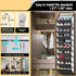 Kotkn 10 20+ 50% Closet Tier Hanging Shoe Rack - Heavy Duty Behind The Door Hanging Shoe Rack, Sturdy Oxford Cloth