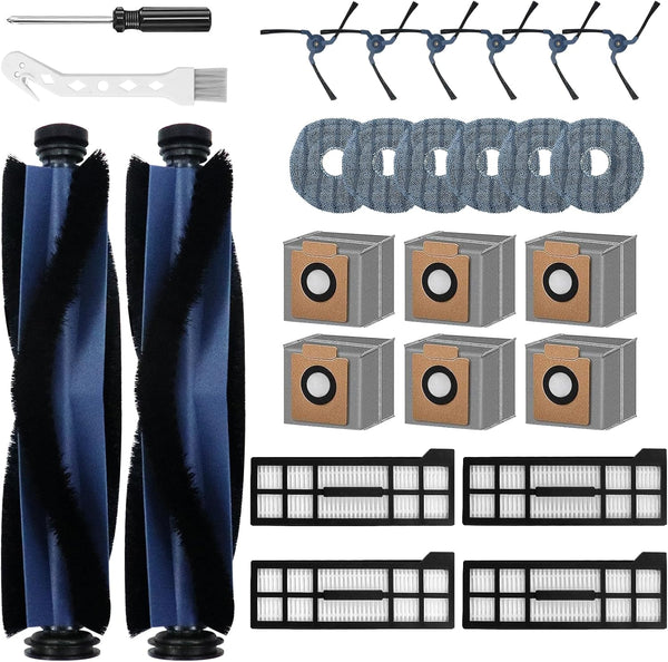 26 Pack Replacement Parts Kit for Eufy X10 Pro Omni Robot Vacuum