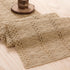 MLMW 60 inches Boho Table Runner Small Coffee Table Runner Rustic Burlap Macrame Jute Table Runner Dresser Runners