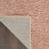 Nourison Malibu Shag Blush Area Rug 2'2'' x 9'10'', Easy-Cleaning, Non-Shedding for Bedroom, Living Room, Dining Room
