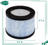 DH-JH01 True HEPA Replacement Filter, Compatible with AROEVE, Kloudi Air Purifier DH-JH01, Intelabe EPI080/EP1080,