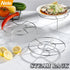 Alele 7-Inch Stainless Steel Steam Rack Trivet for Electric Pressure Cooker, 3-Pack