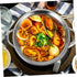 Stainless Steel Griddle Cookware, Small Pots for Cooking, Ramen Pot, Large Cooking Pan, Steel Wok, Stock Pot