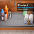 Waterproof Under Sink Mat - 34” x 22” Cabinet Liner for Kitchen & Bathroom, Silicone Tray