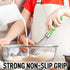 Zulay Kitchen 12 Inch Stainless Steel Balloon Whisk, Heavy Duty Wire Whisk with Non-Slip Silicone Handle for Blending