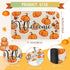 Zhanmai Autumn Welcome Mats, Fall Rugs Pumpkin Door Mat, Non-Slip Outdoor Doormats for Front Door 16" x 28"