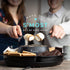 Kusini Smores Maker, Flameless Electric Indoor Marshmallow Roaster, 4 Detachable Trays & Forks, Gift Set