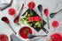 Cuisipro Silicone 12 Inch Slotted Spoon, Red