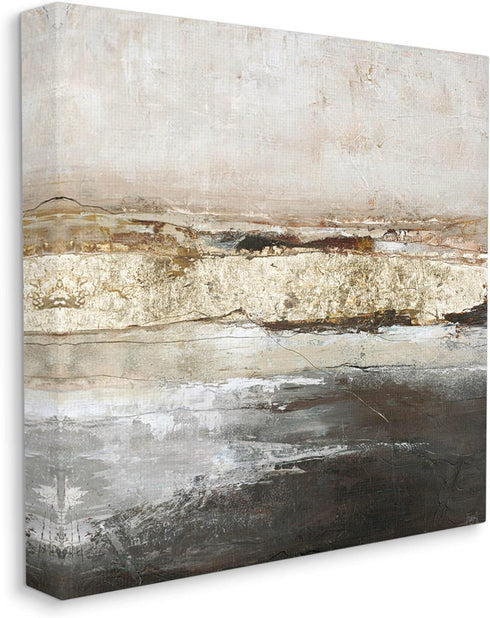 Stupell Industries Ocean Landscape Abstract Composition Canvas Wall Art, Design by Design Fabrikken