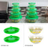Classic Cuisine Glass Bowls Set with Lids - Mixing Bowls for Storage, Meal Prep, Mixing, and Serving Multiple Sizes
