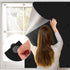 Magnetic Blackout Window Cover No Drill Cuttable 100% Black Out Film, Room Darkening Shades 39x57 inch