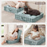24" 24" 5" Intelligent Design Large Floor Pillow for Adults Yoga or Meditation Cushion with Handle, Floor Cushion