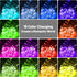 33ft 100 4th Color Changing Fairy String Lights, LED Twinkle Lights with Remote & Timer, Multicolor Outdoor Christmas