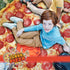 71 inches 300 Bcareself Pizza Blanket for Adult Kids, Double Sided Funny Realistic Food Pepperoni Pizzas Personalized