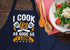 Cooking Gifts for Men - Funny Aprons for Women with Pockets for Kitchen Baking Grill BBQ, Grilling Gifts for Dad, Mom,