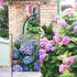 Welcome Spring Floral Flowers Garden Flag, Double Sided Hydrangea Decorative Yard Outdoor Small Decor, 12 x 18