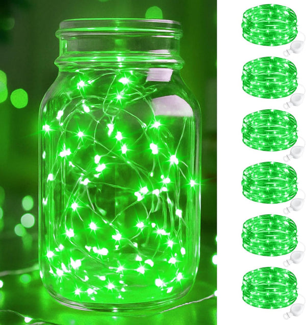 btfarm 6 Pack Fairy Lights Battery Operated, 7FT 20 LED Mini String