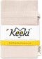 Keeki Bag - The Original Beeswax Lined Bread Bag for Homemade &
